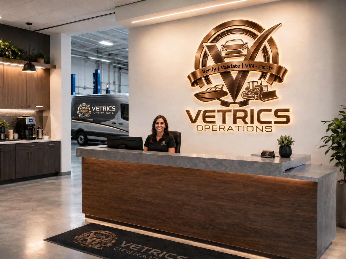 Vetrics office operations